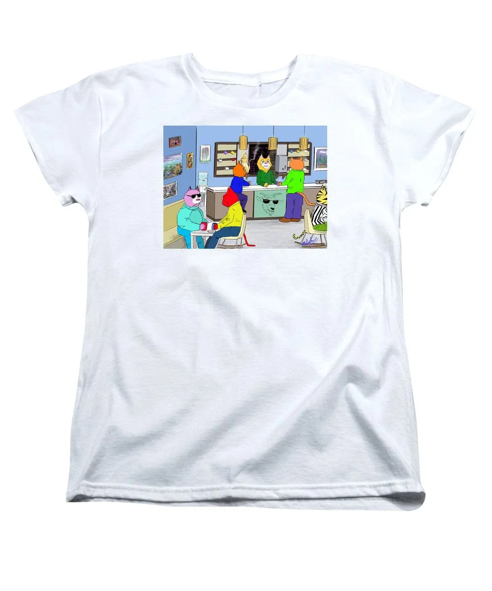 Coffee Cats - Women's T-Shirt (Standard Cut)