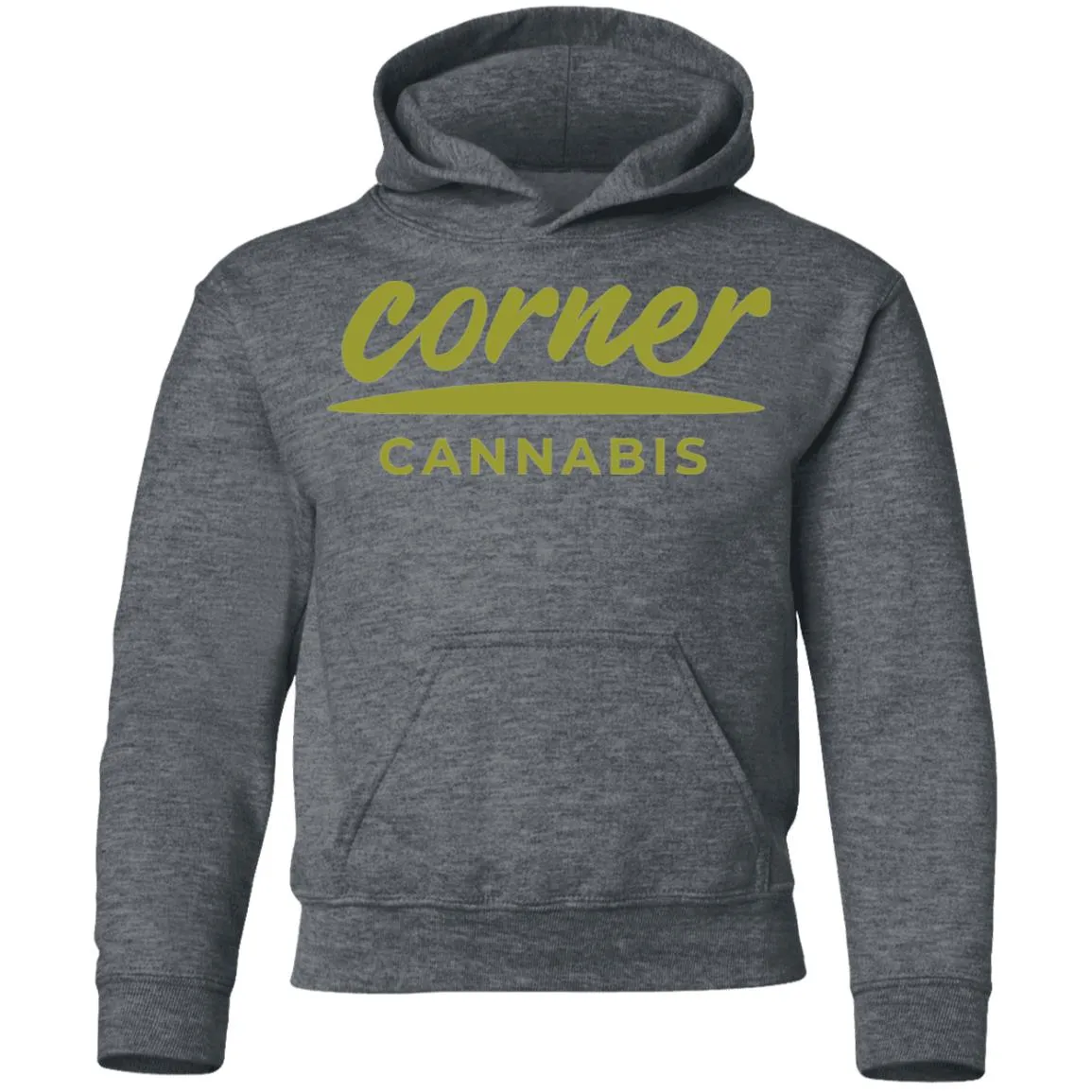 Corner Cannabis G185B Gildan Youth Pullover Hoodie