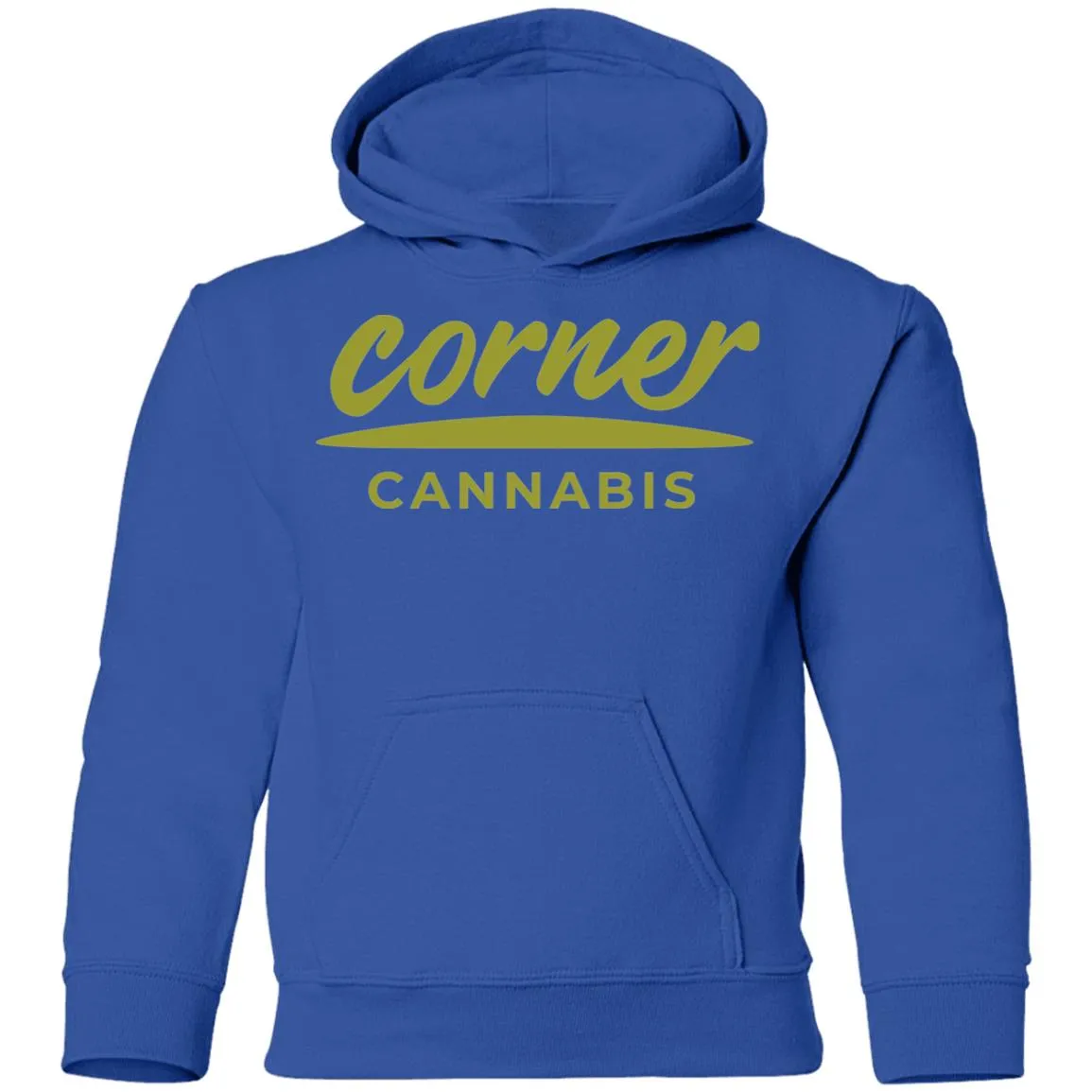 Corner Cannabis G185B Gildan Youth Pullover Hoodie
