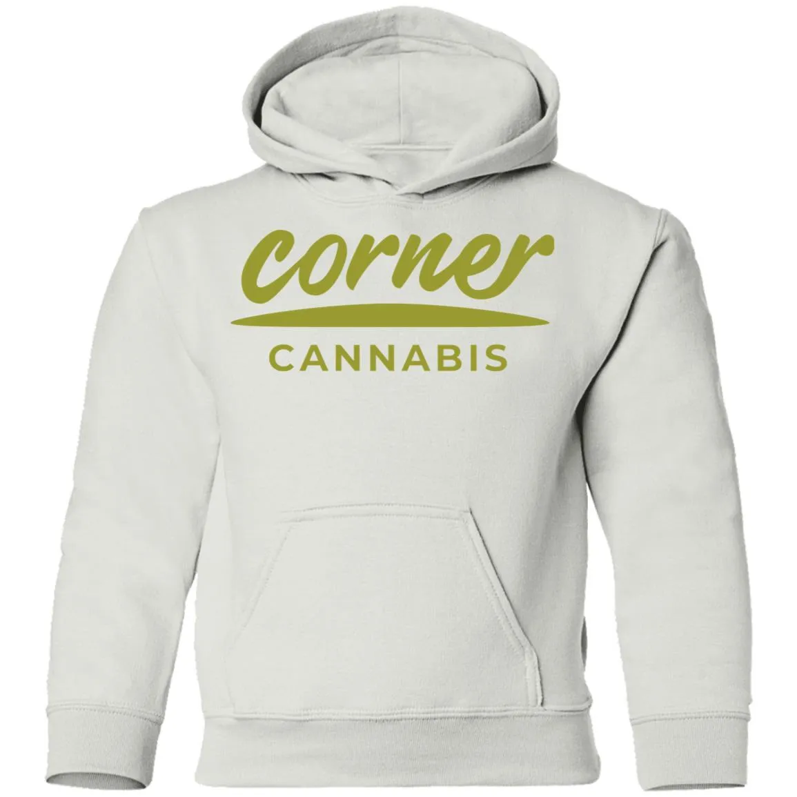 Corner Cannabis G185B Gildan Youth Pullover Hoodie