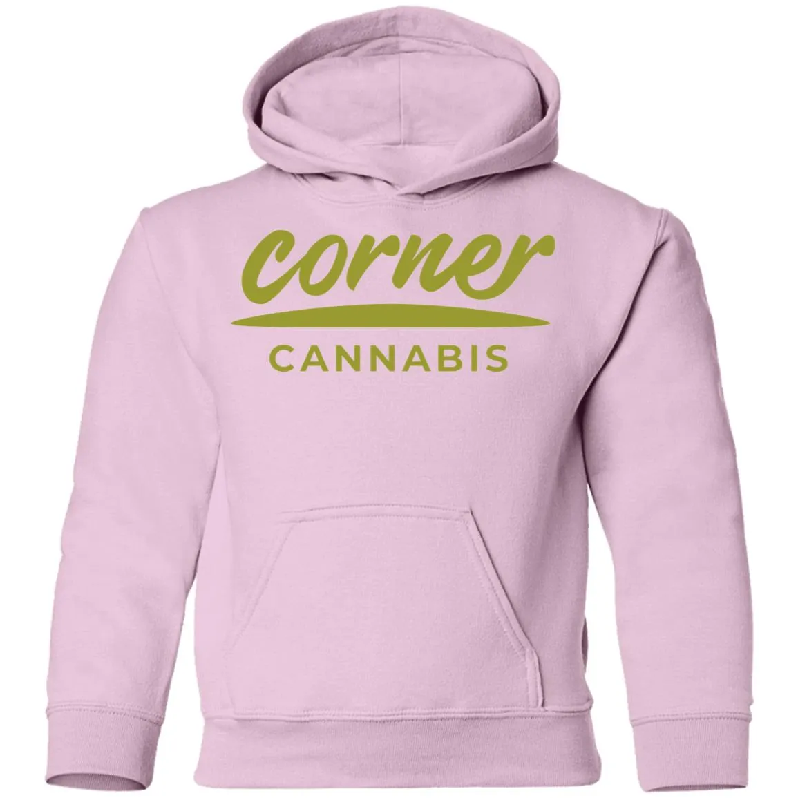 Corner Cannabis G185B Gildan Youth Pullover Hoodie
