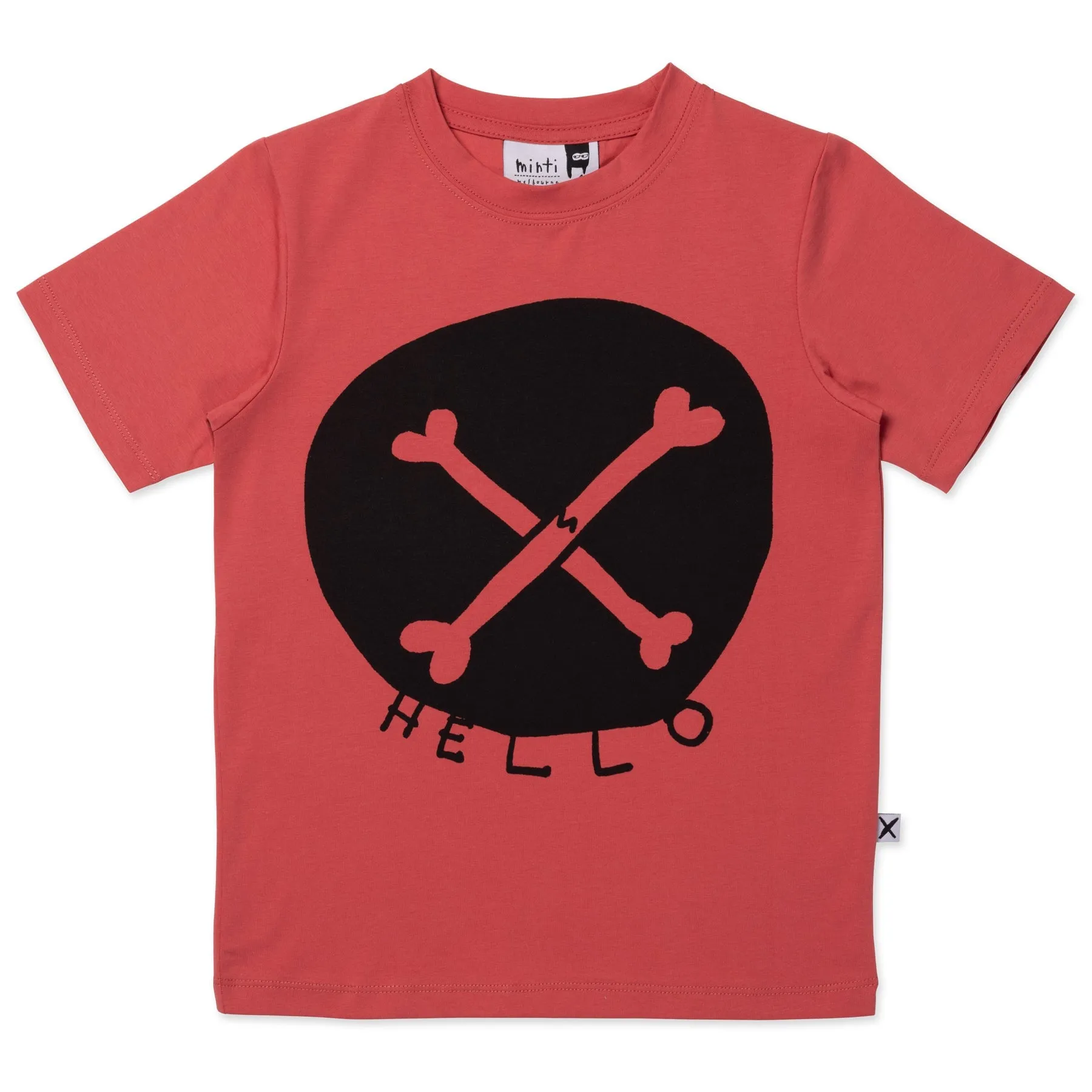 Cross Bones Tee- Melon