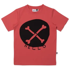 Cross Bones Tee- Melon