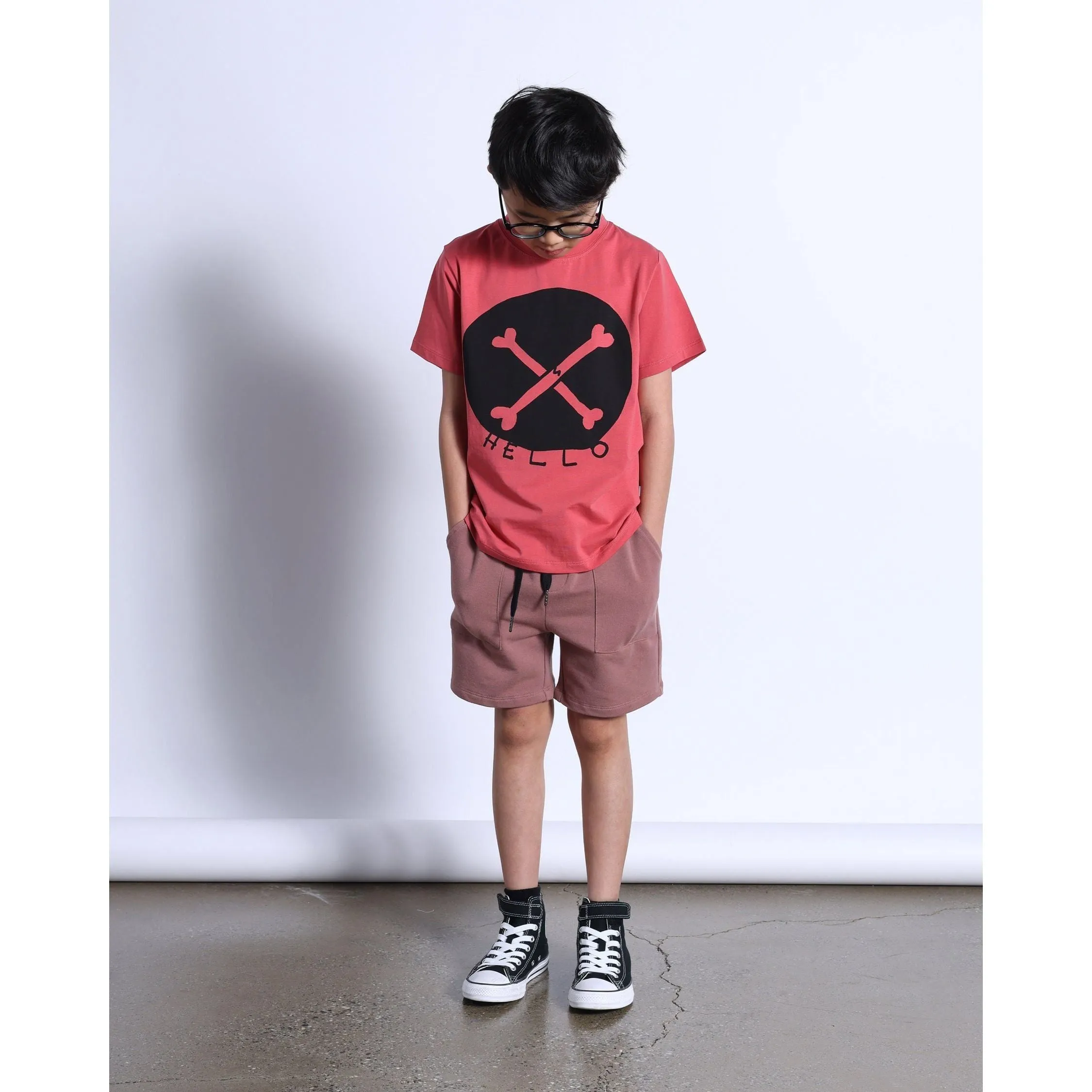 Cross Bones Tee- Melon