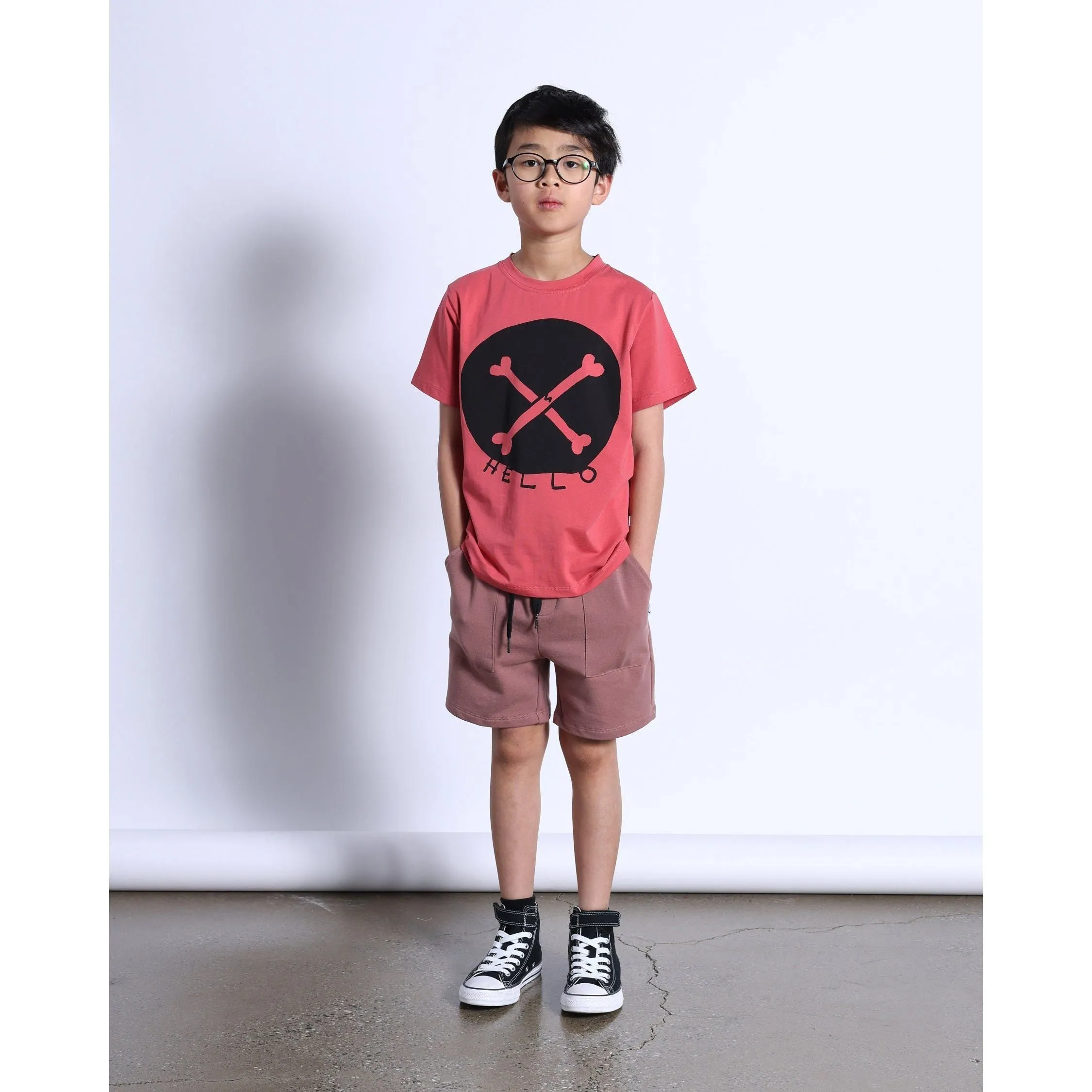 Cross Bones Tee- Melon