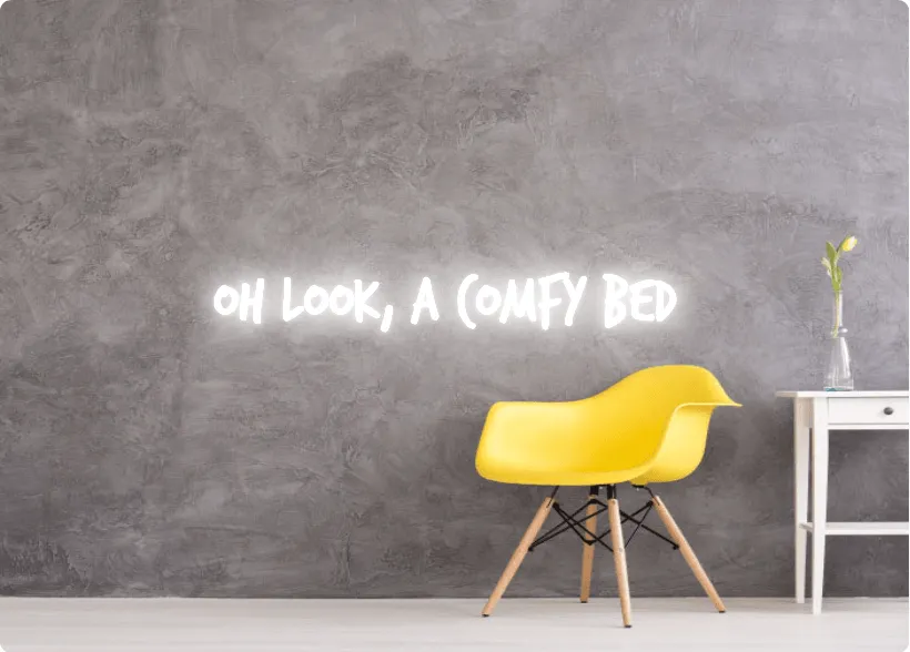 Custom order: oh look, a comfy bed