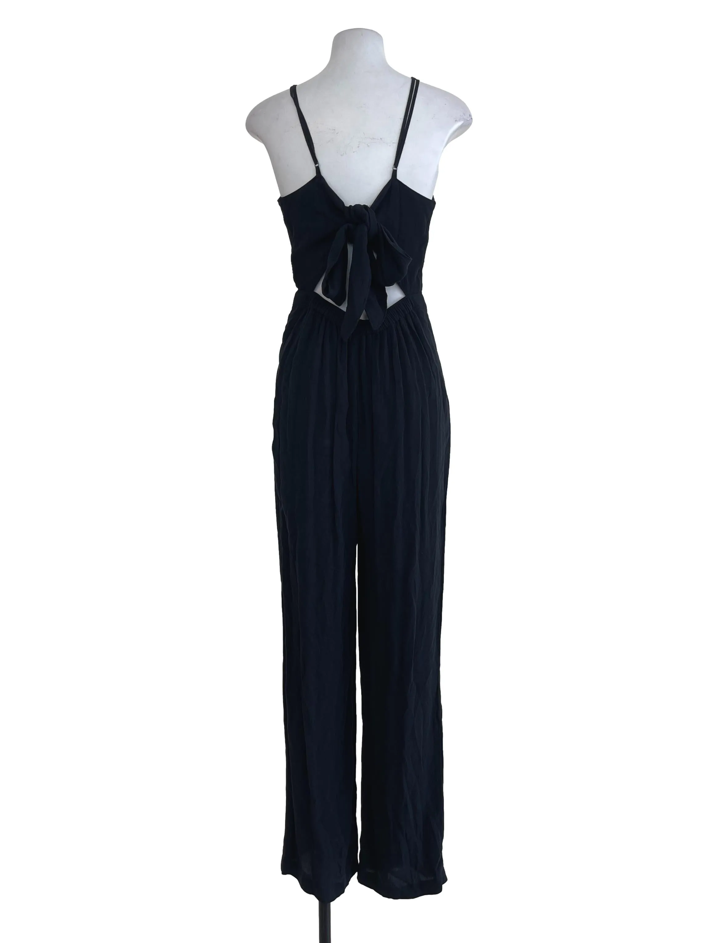 Dark Blue Cut Out Jumpsuit