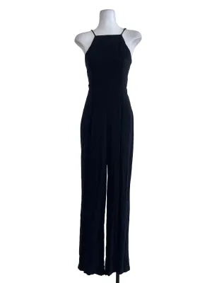 Dark Blue Cut Out Jumpsuit