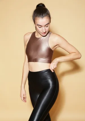 Deep Taupe Sports Bra