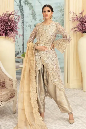 Designer Embroidered Kurti With Shalwar #Y6072