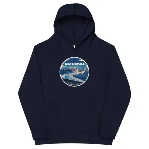 Destinations Matanuska Glacier Kids Fleece Hoodie