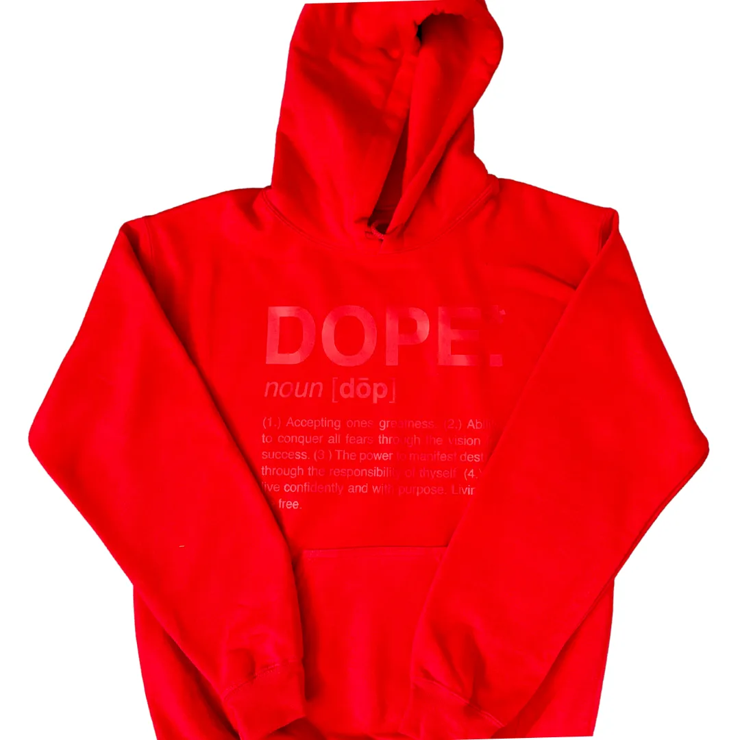Dope Hoodie (Red Hot)