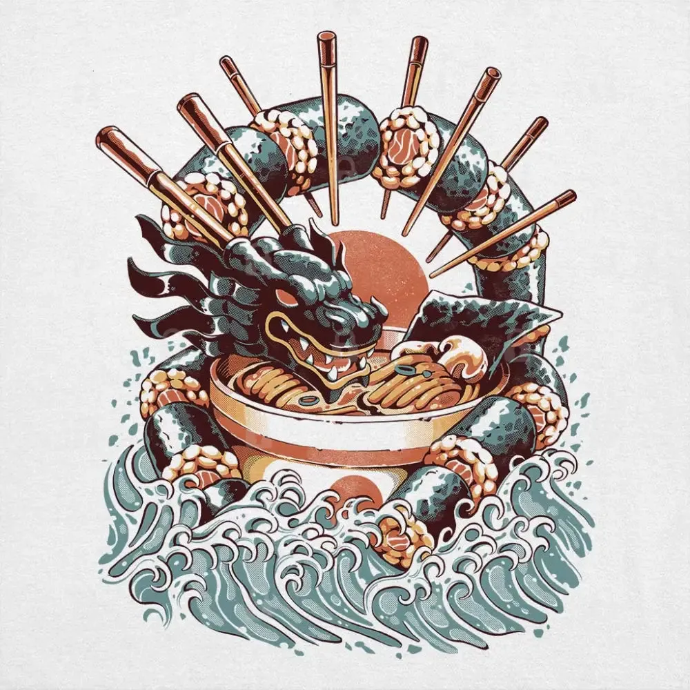 Dragon Sushi Ramen Hoodie