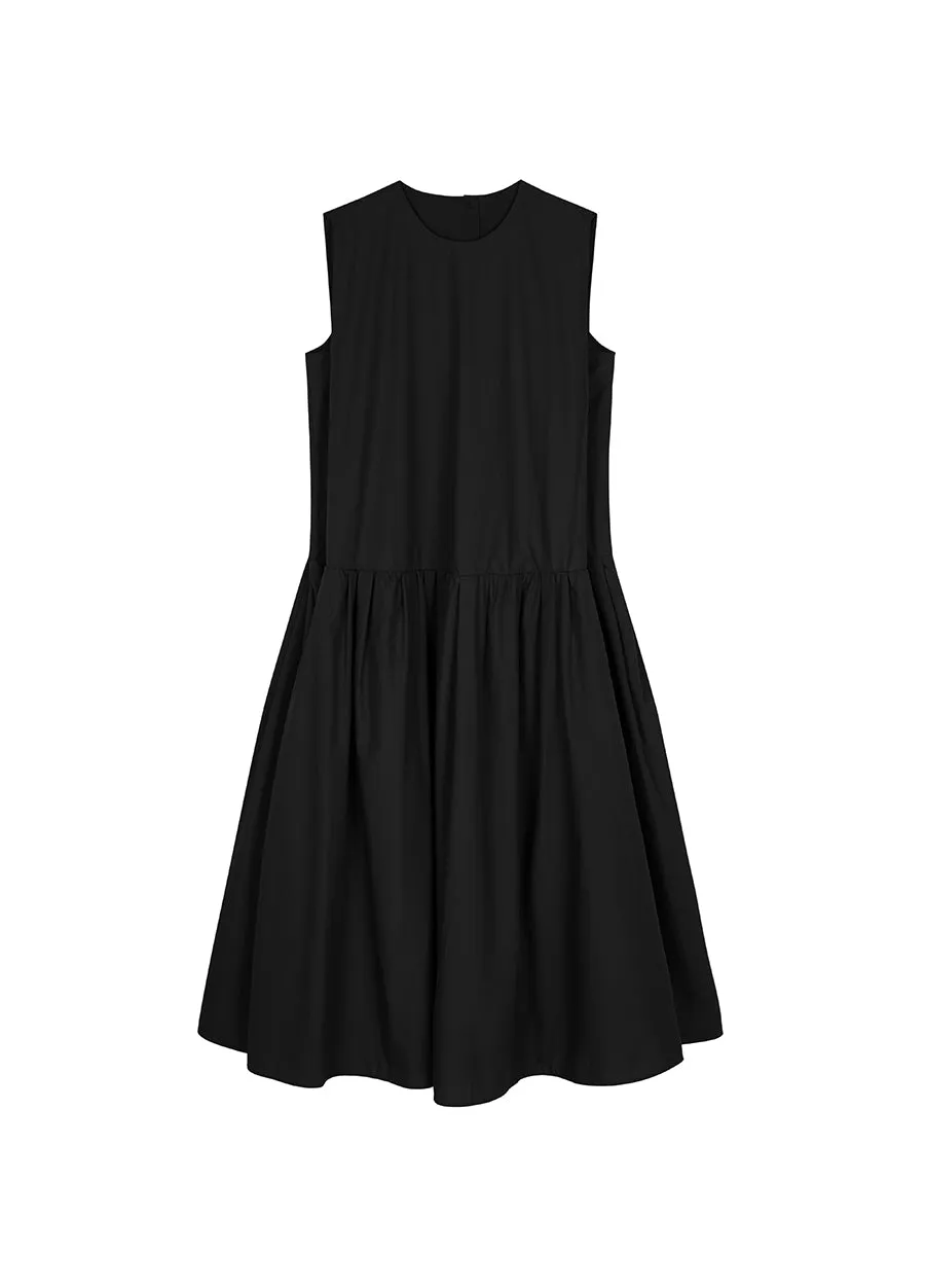 Dresses/JNBY A-line Mid Slit Sleeveless Dresses