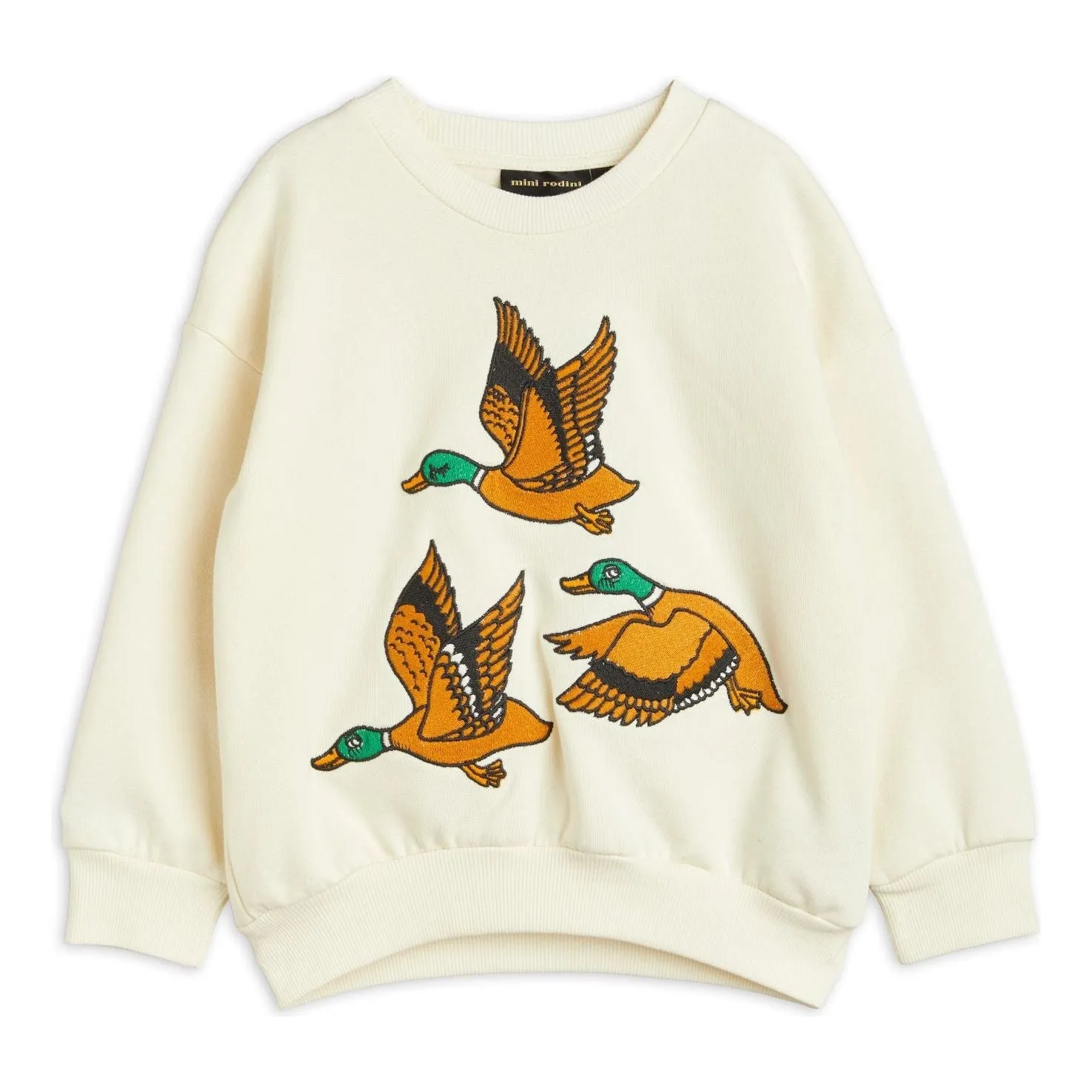 Ducks Emb Sweatshirt - Offwhite