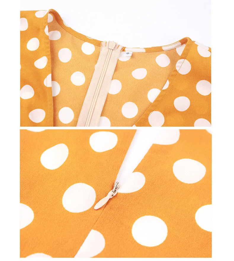 Early Autumn Wave Point Jumpsuit Casual Pants
