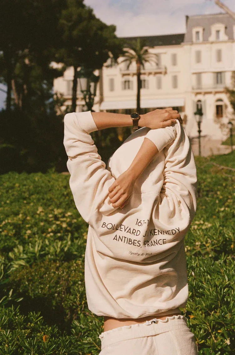 Eden Crest Kennedy Hoodie - Cream