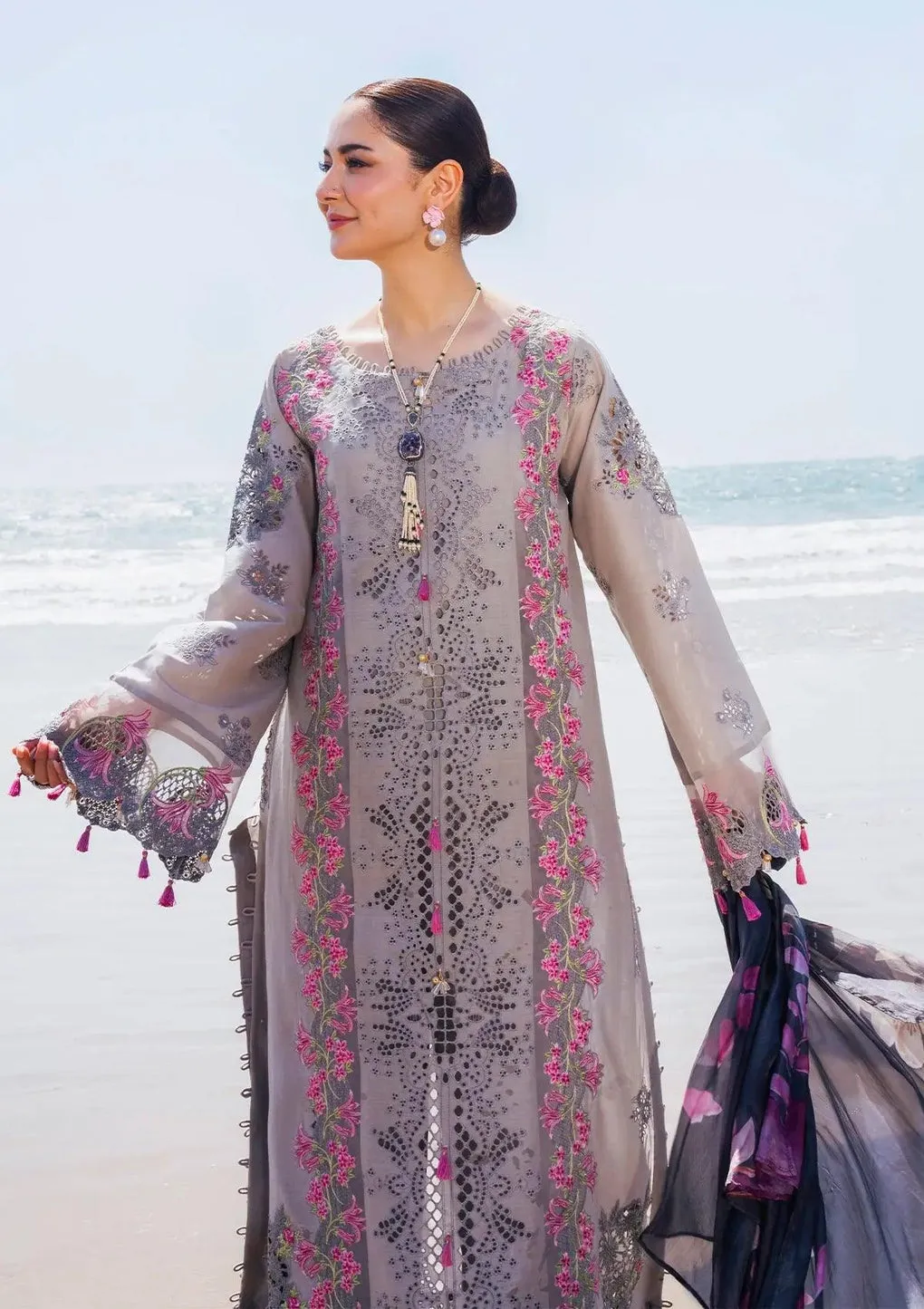 ELAF | HAI KUCH" FESTIVE LAWN 2024 | EHK-04 Alyaanah