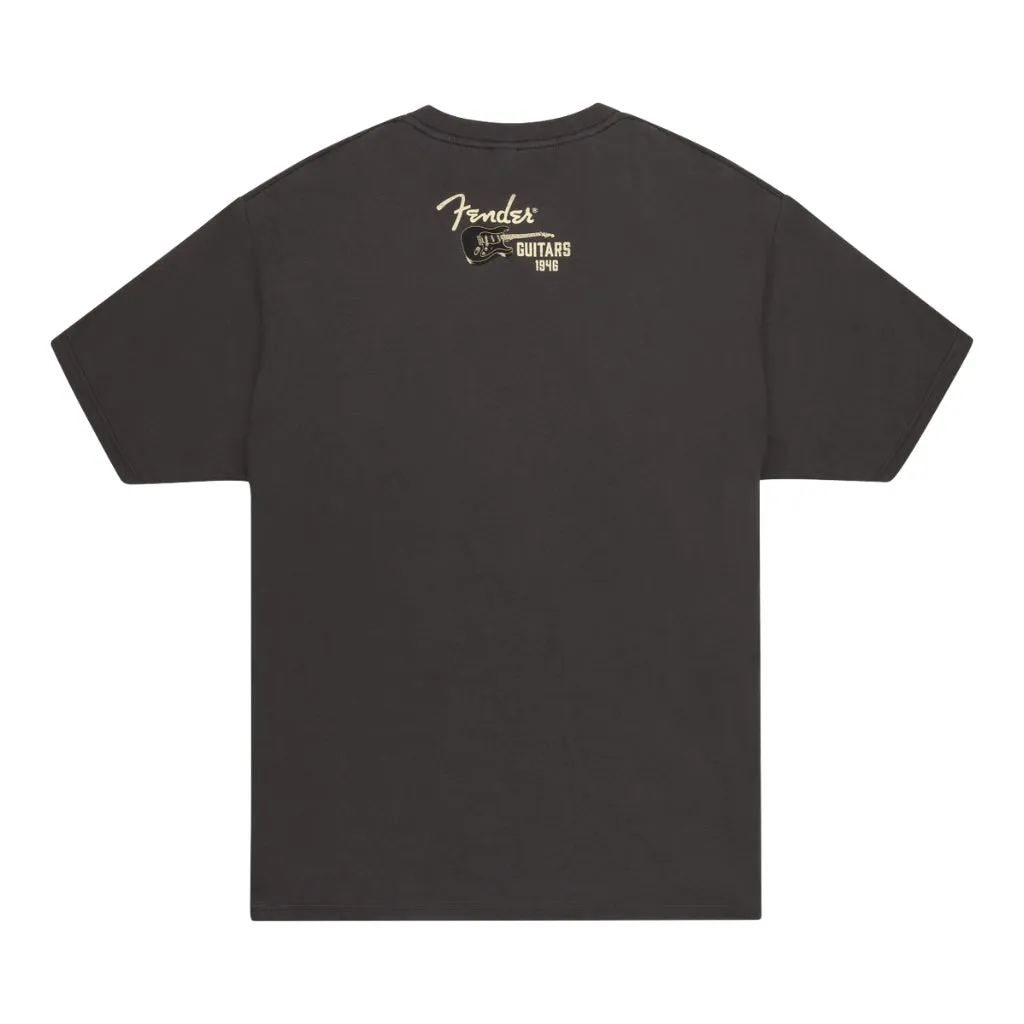 Fender Wings To Fly T-Shirt, Vintage Black, L