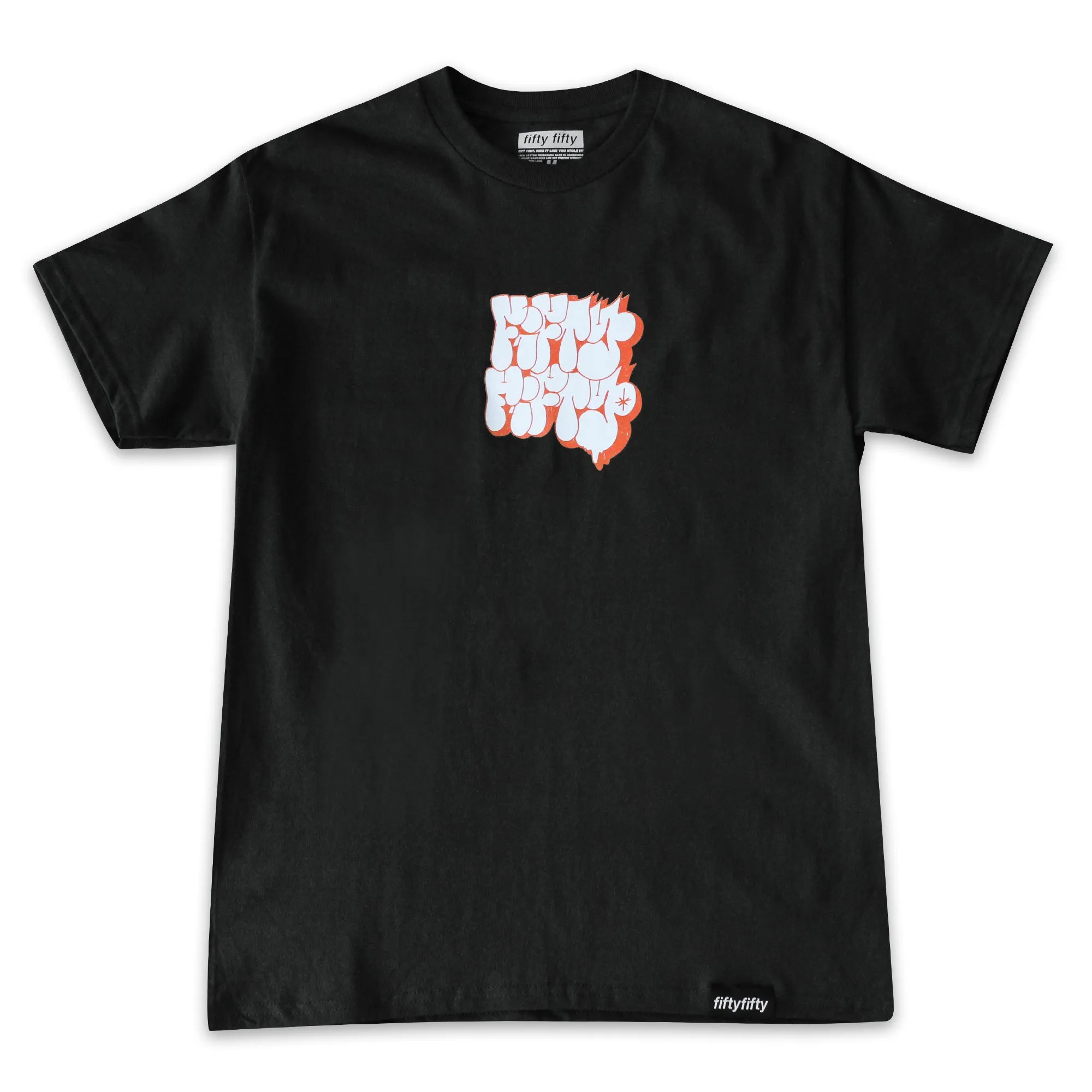 Fifty Fifty Burner T-Shirt Black