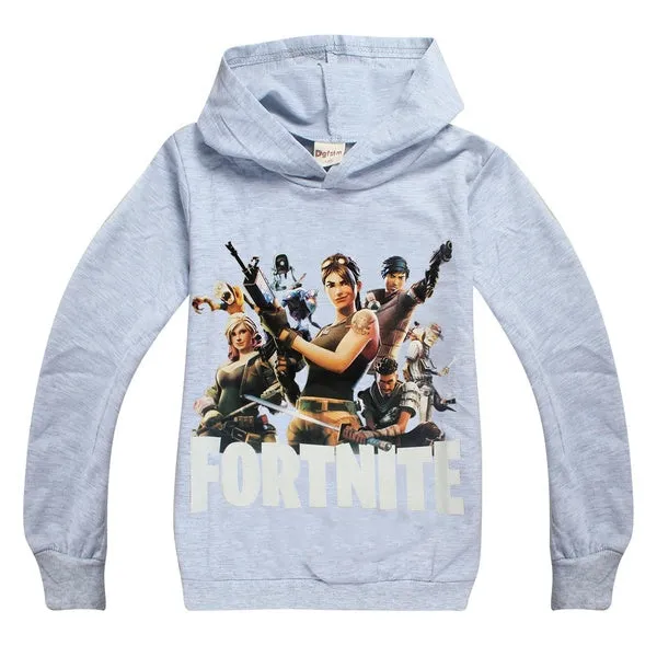 Fortnite Children's Sweater Boys Cotton Hoodies