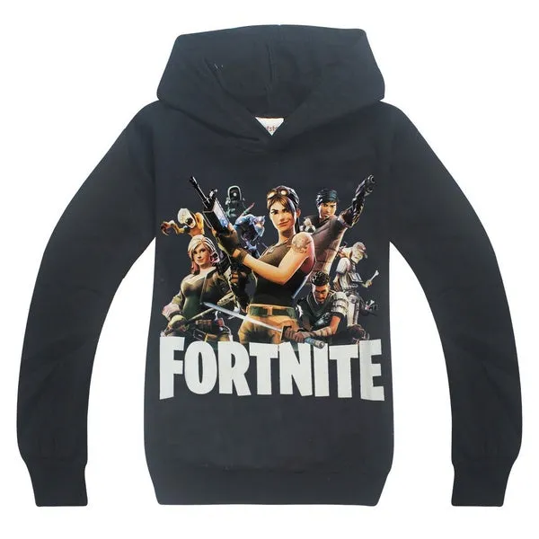 Fortnite Children's Sweater Boys Cotton Hoodies