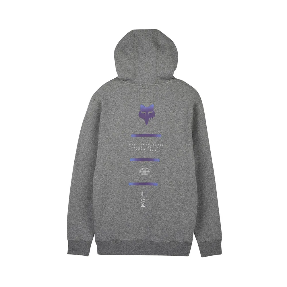 FOX MAGNETIC FLEECE PULLOVER HOODY [HEATHER GRAPHITE]