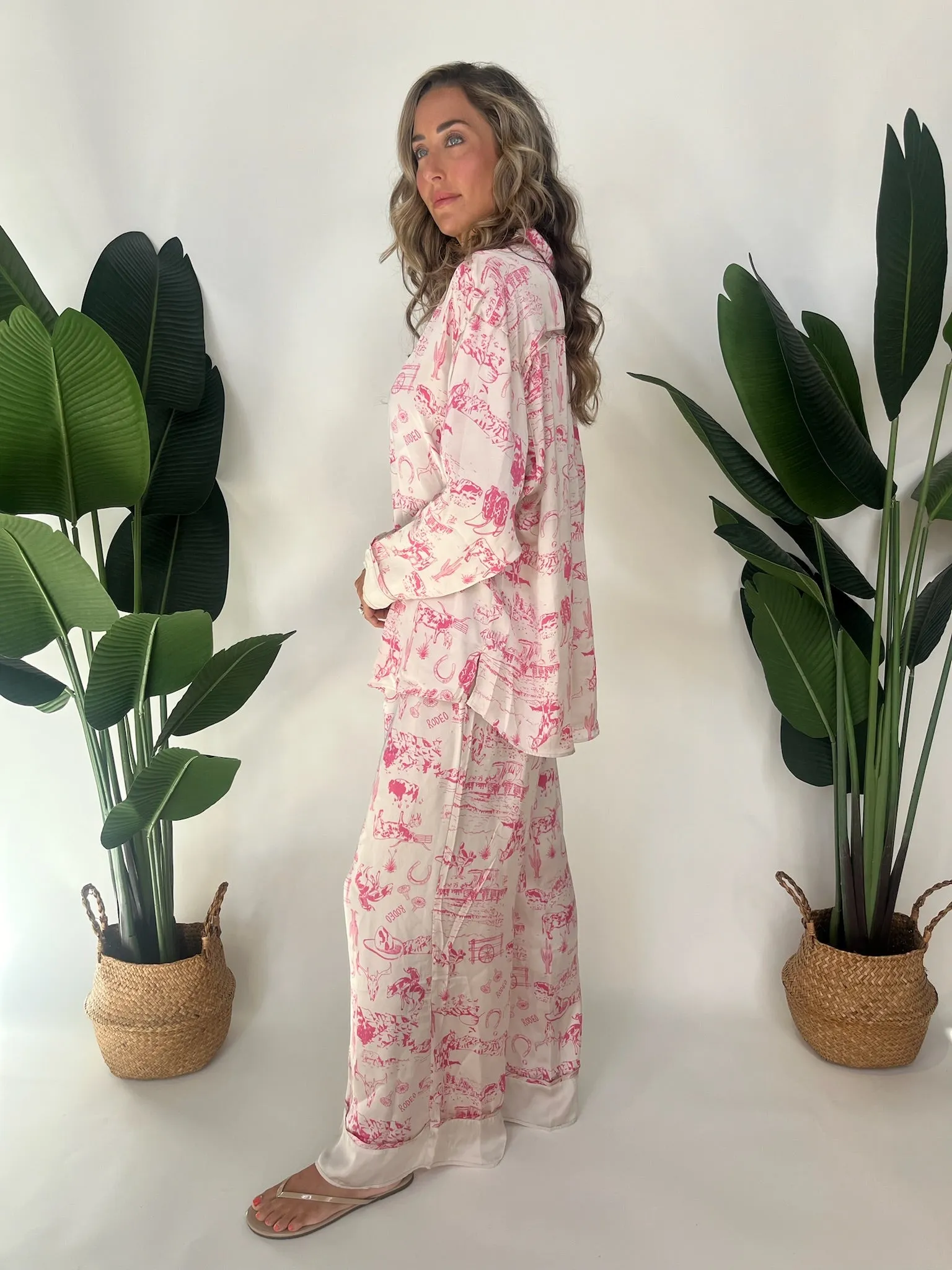 Free People Dreamy Days PJ Set Tea Combo
