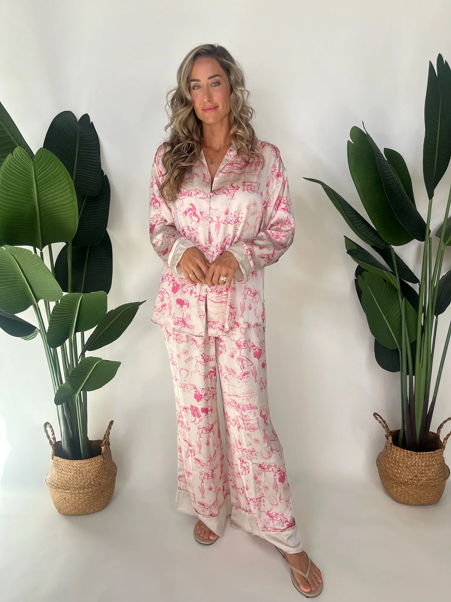 Free People Dreamy Days PJ Set Tea Combo