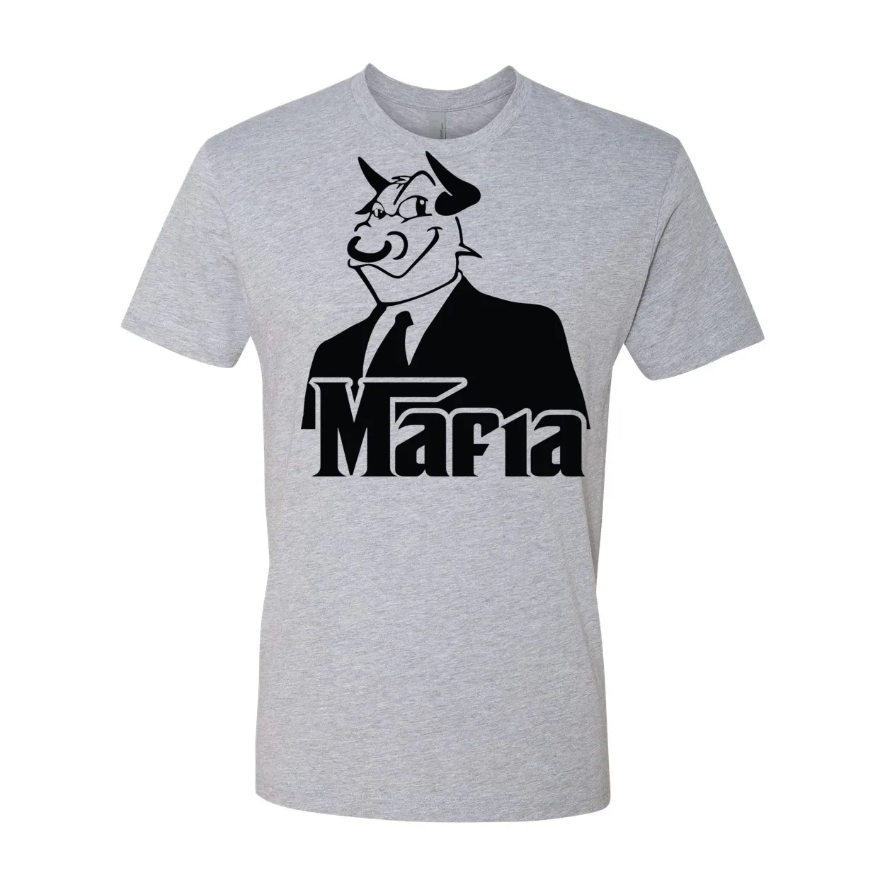Front & Back Print Mafia 2 Black Print