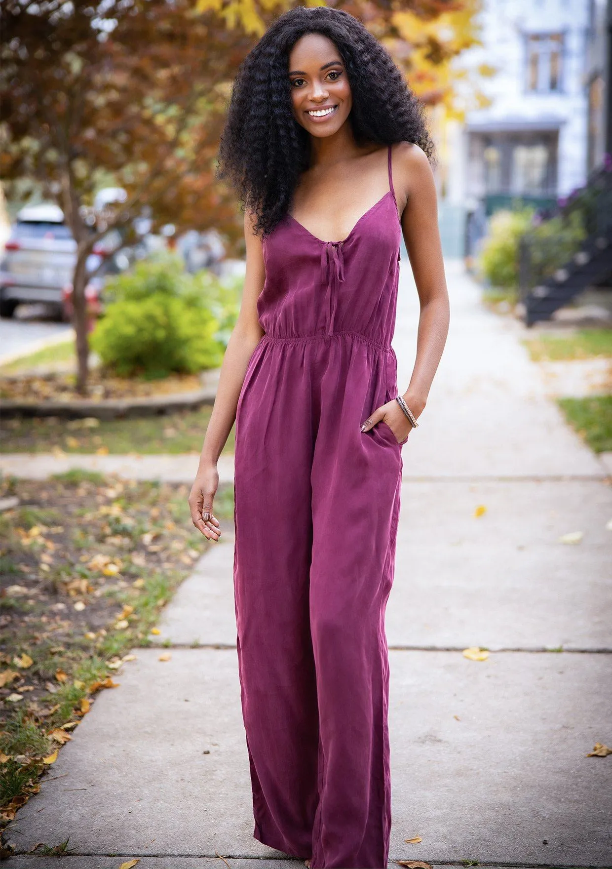 Full Moon Keyhole Jumpsuit