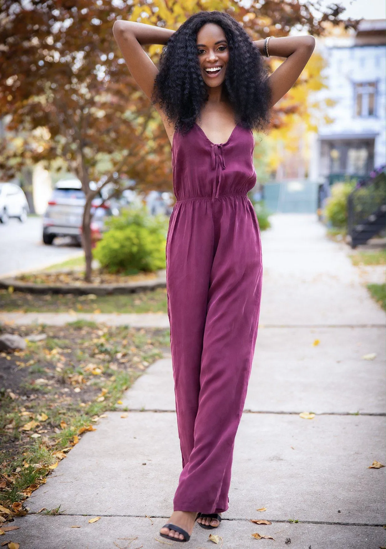 Full Moon Keyhole Jumpsuit
