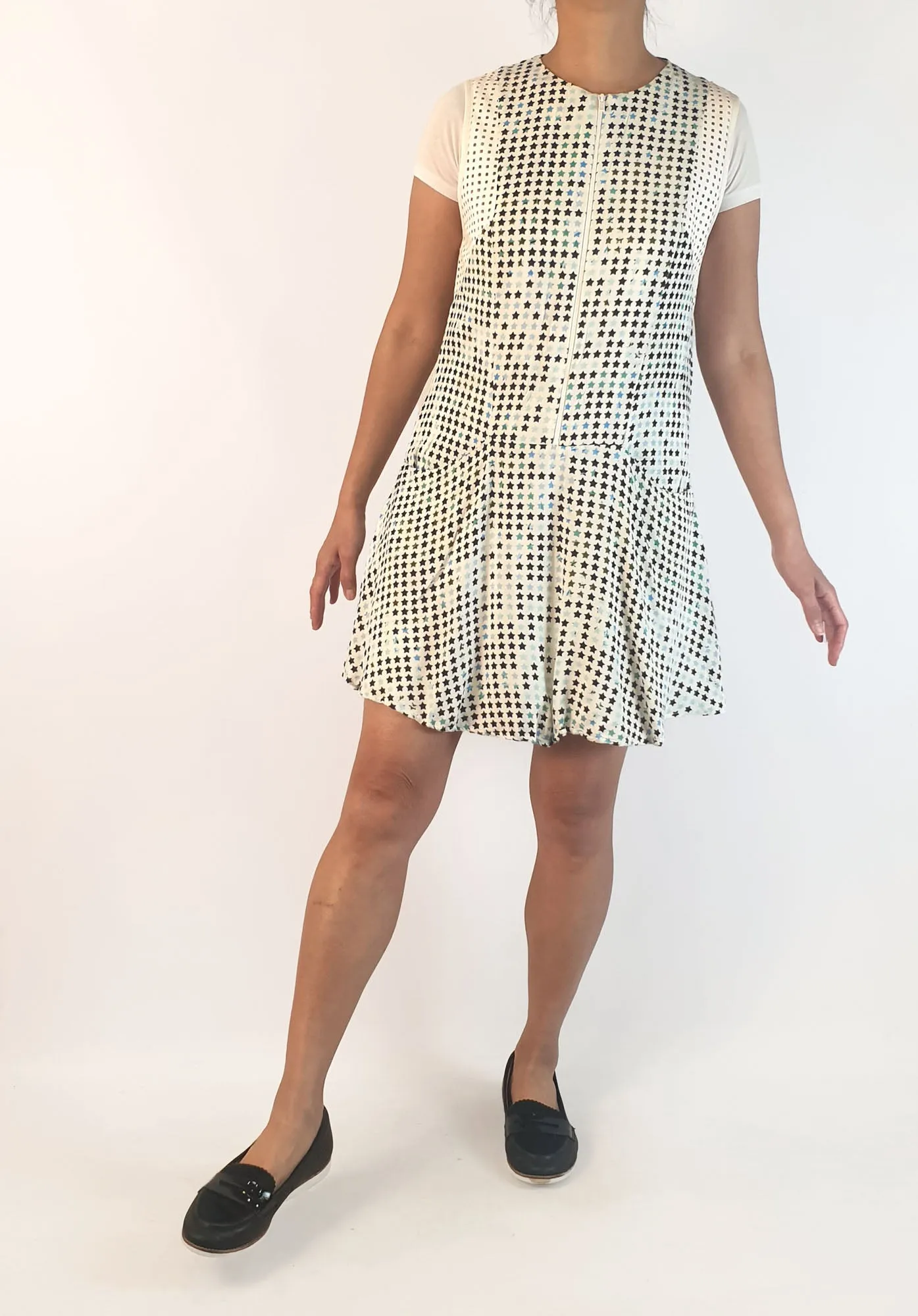 Ginger Smart star print dress size 10