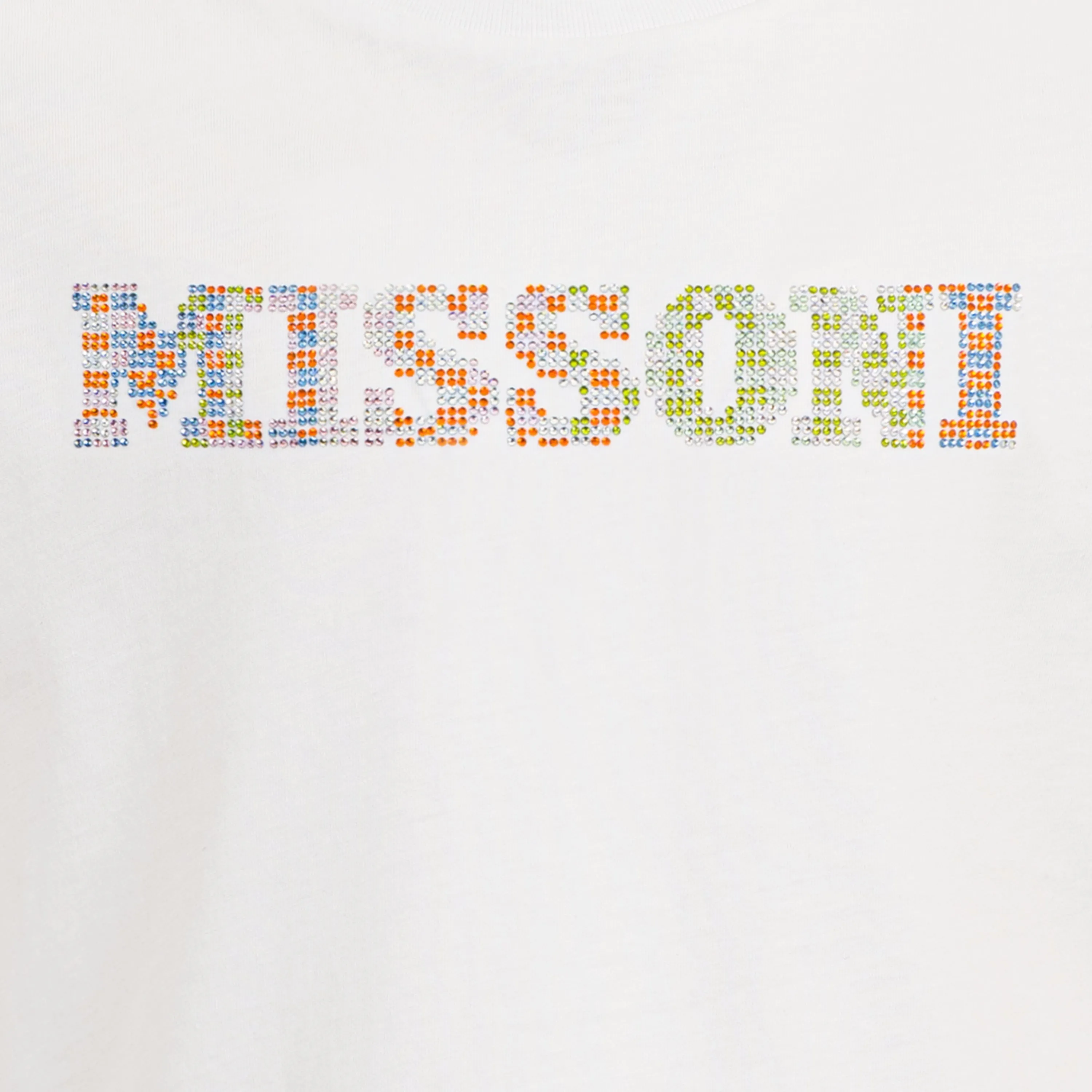 Girls White Logo T-Shirt