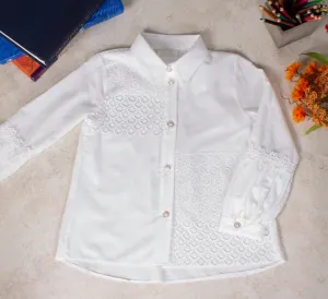 Girls White Shirt