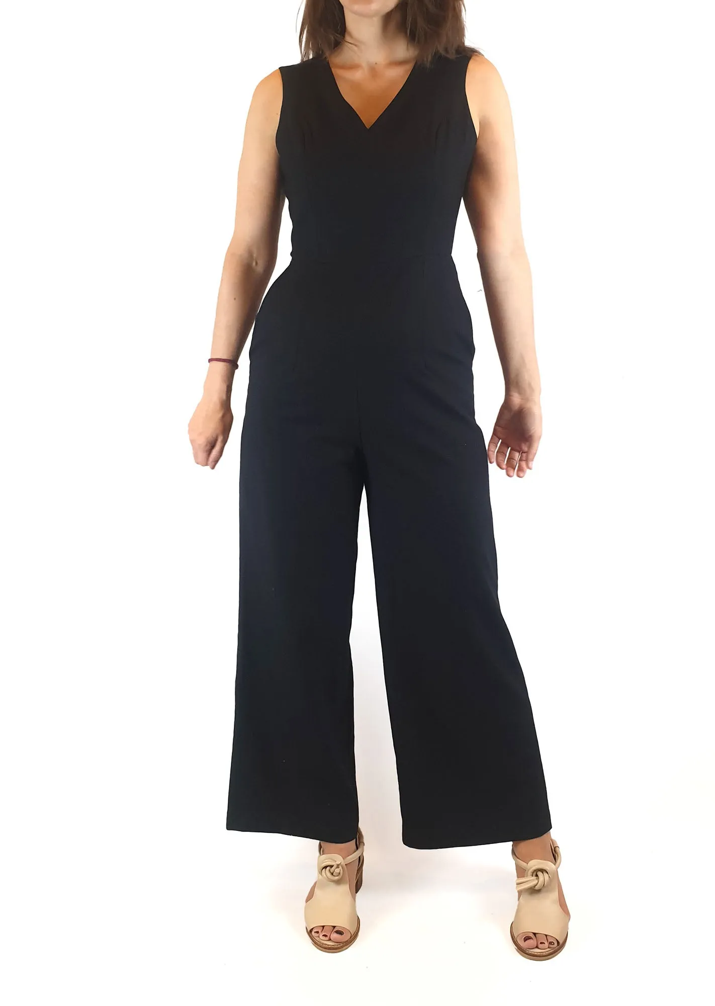 Gorman deep navy sleeveless jumpsuit size 8