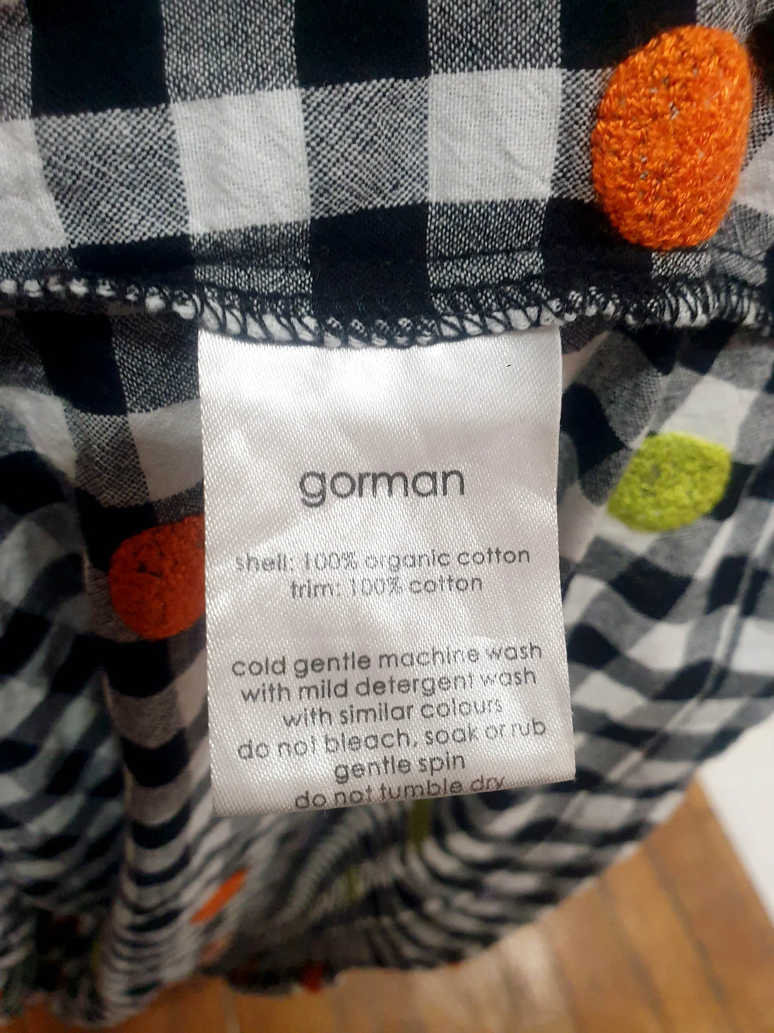 Gorman gingham dress size 20 (from 2023)