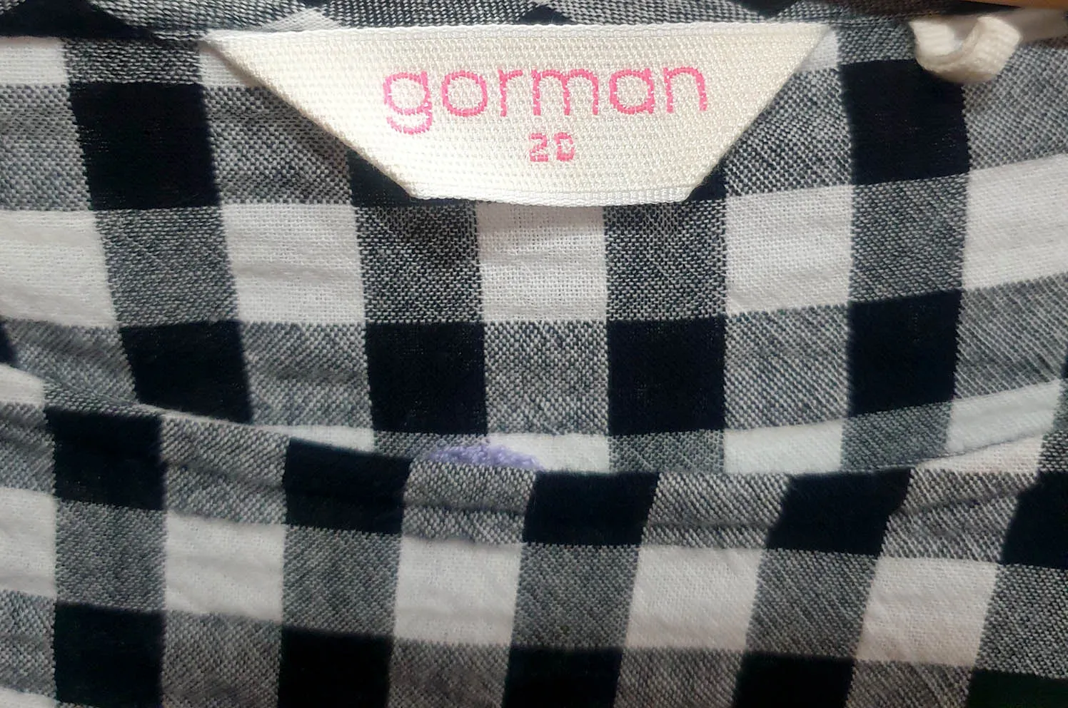 Gorman gingham dress size 20 (from 2023)