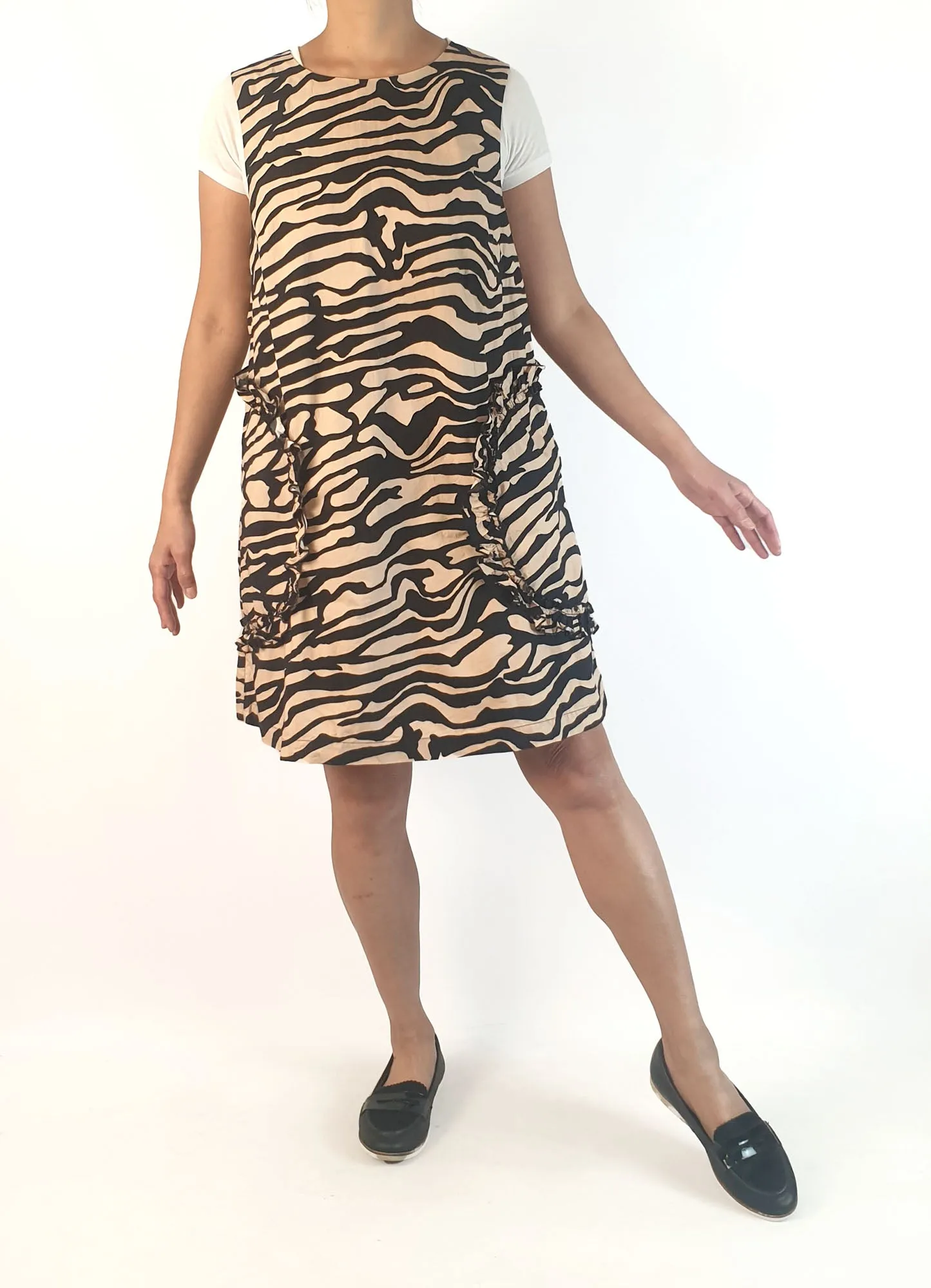 Gorman zebra print dress size 10