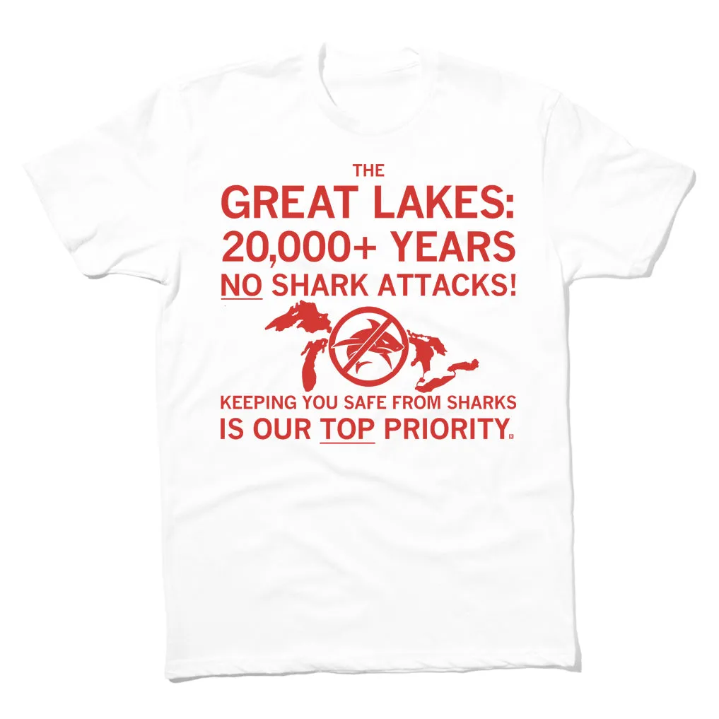 Great Lakes: No Shark Attacks