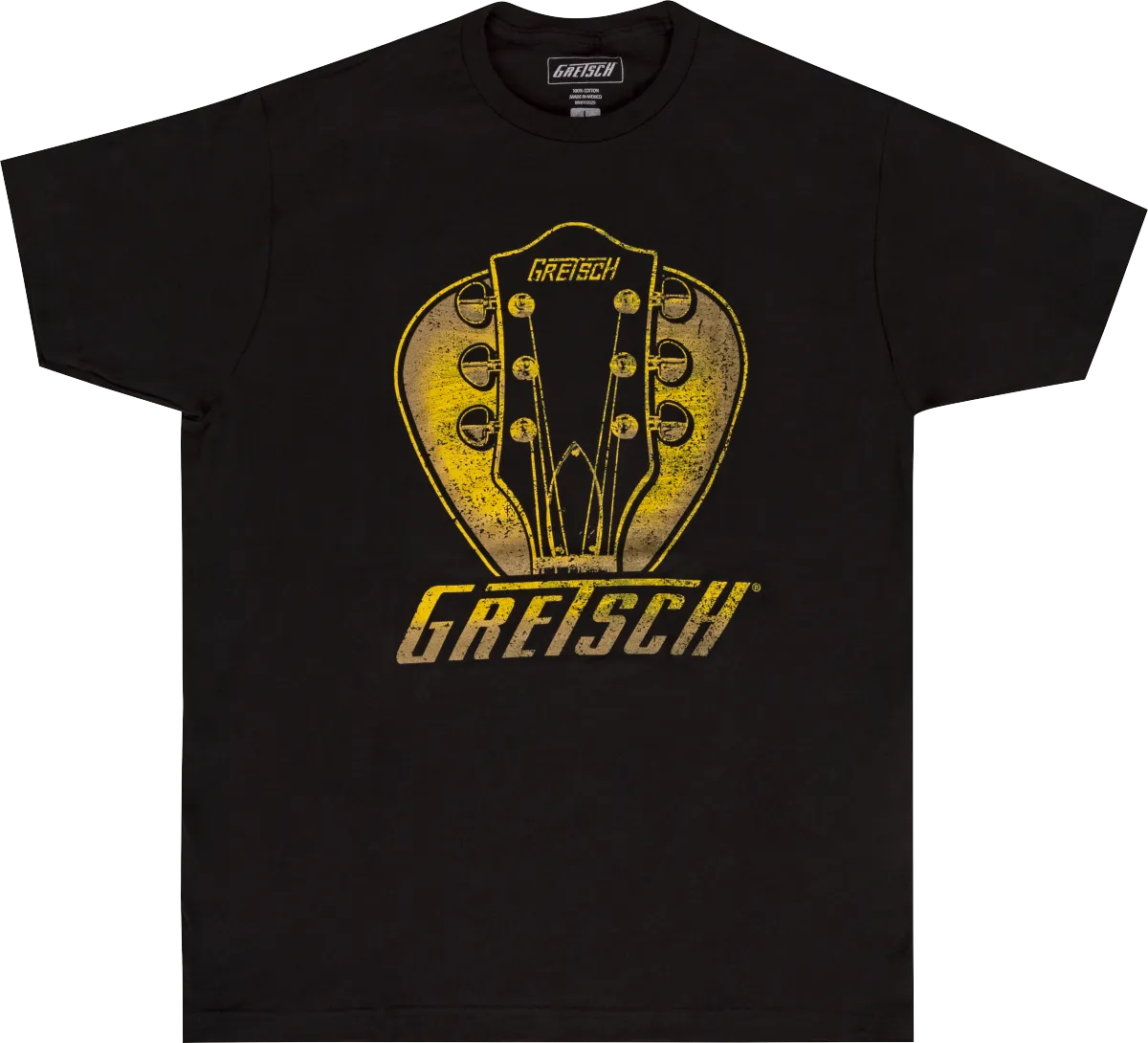 Gretsch® Headstock Pick T-Shirt, Black