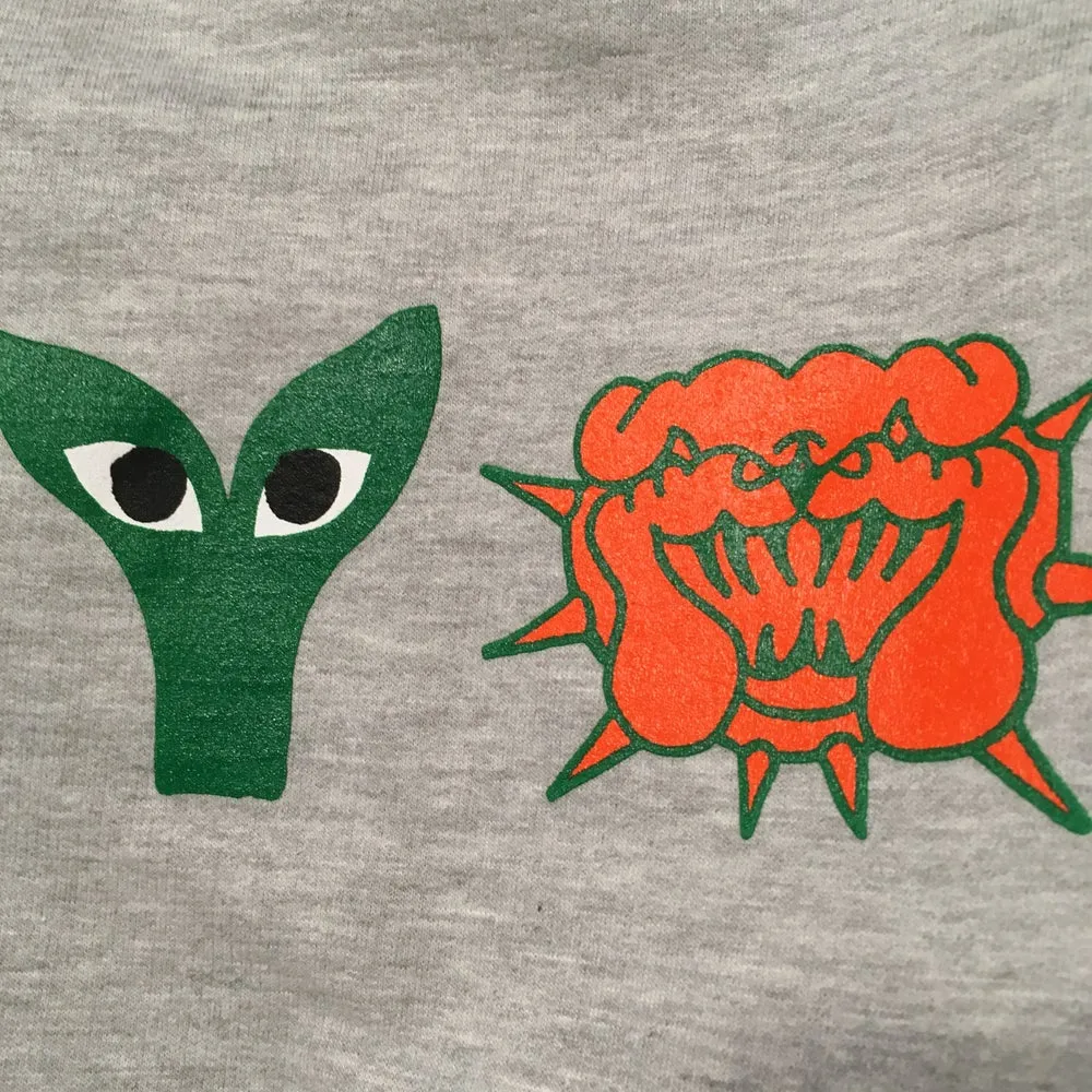 Groe Together: Aapi and Redrum Dogpound Hoodie Ash Grey