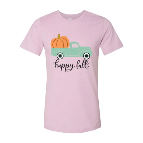 Happy Fall Truck & Pumpkin T-shirt