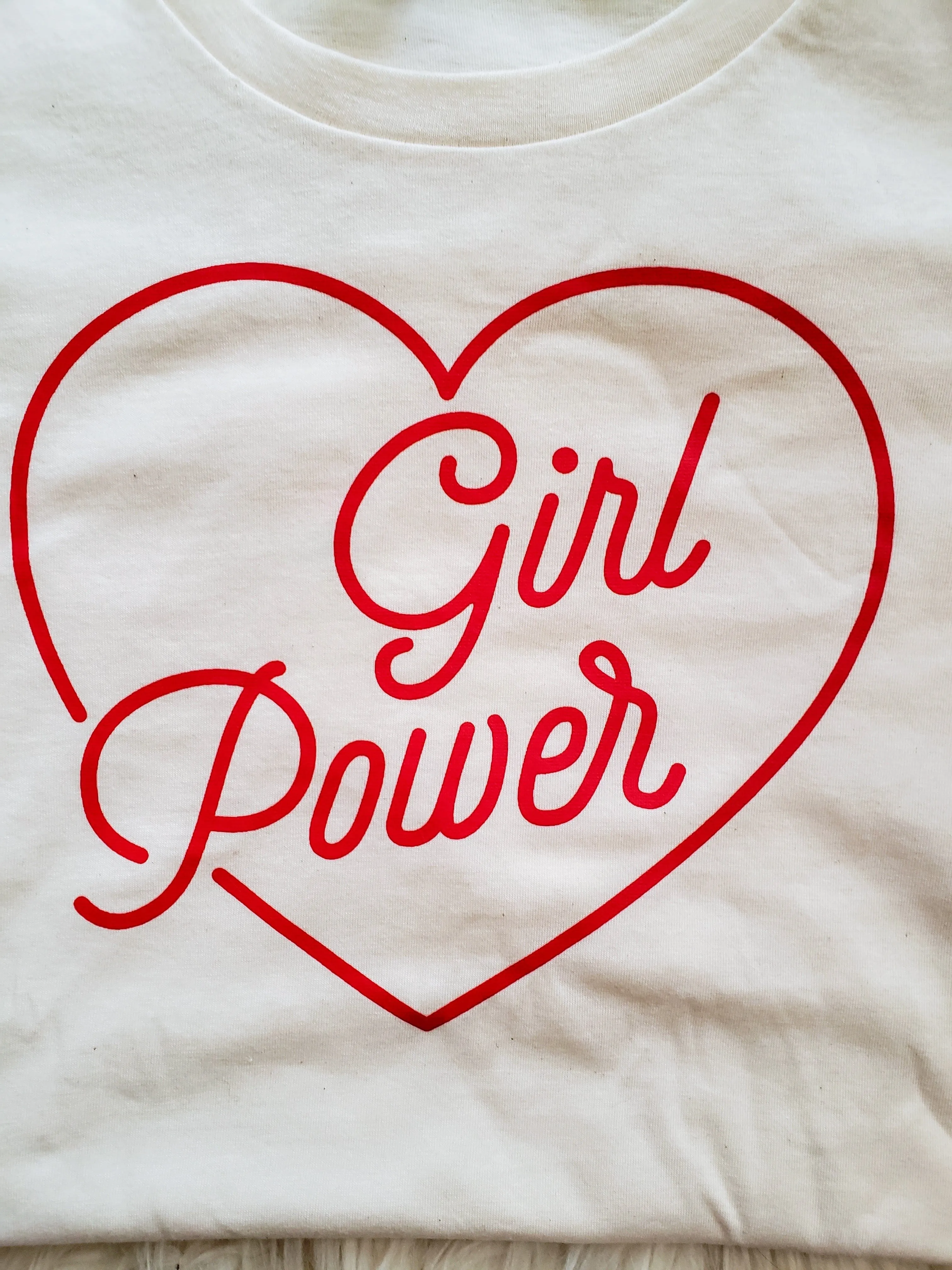 Heart Girl Power T-Shirt
