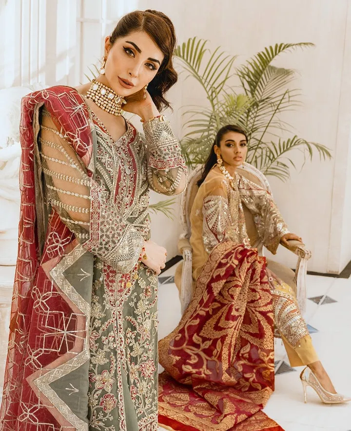 Heavily Embellished Pakistani Salwar Kameez Premium Wedding Dress