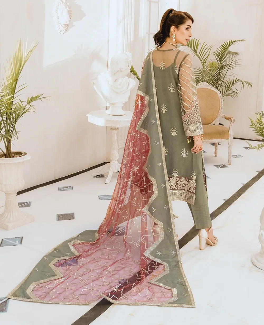 Heavily Embellished Pakistani Salwar Kameez Premium Wedding Dress
