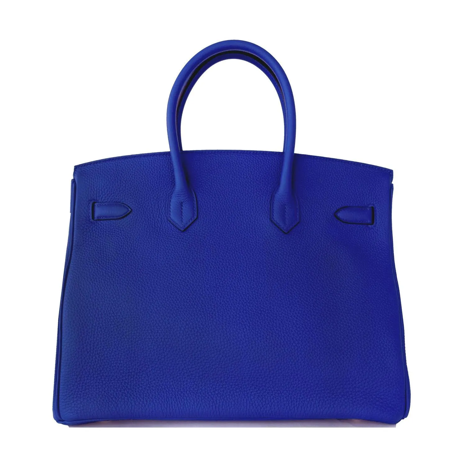Hermes Blue Electric 35cm Togo Birkin Gold Hardware GHW
