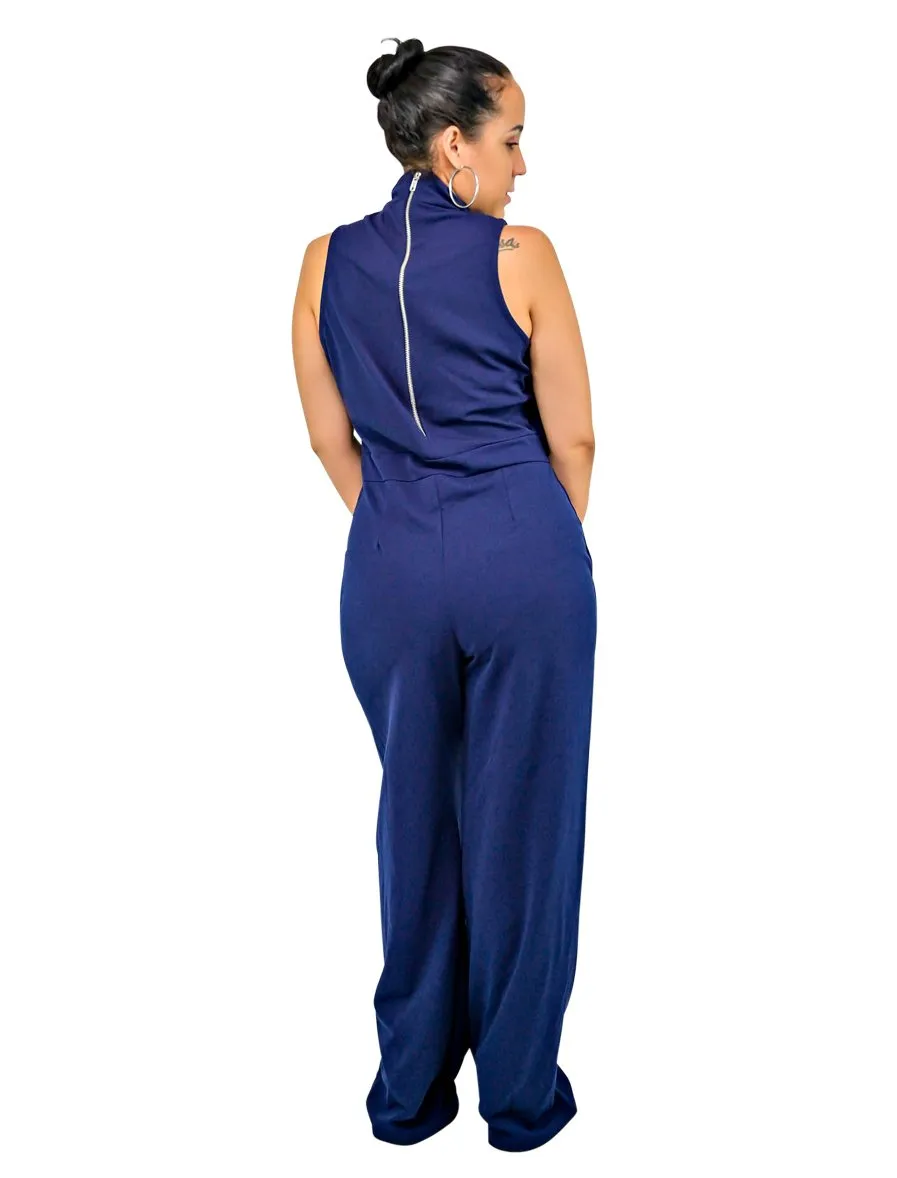High Neck Jumpsuit