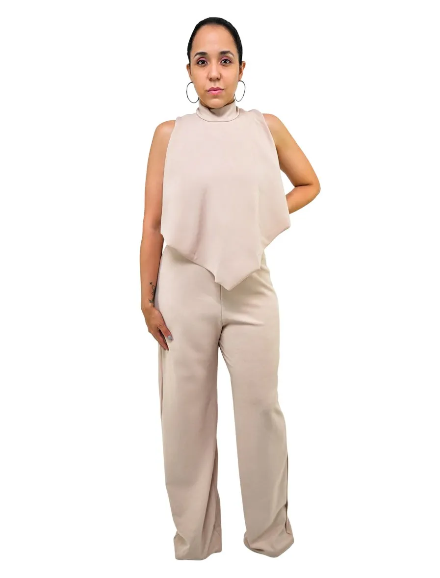 High Neck Jumpsuit