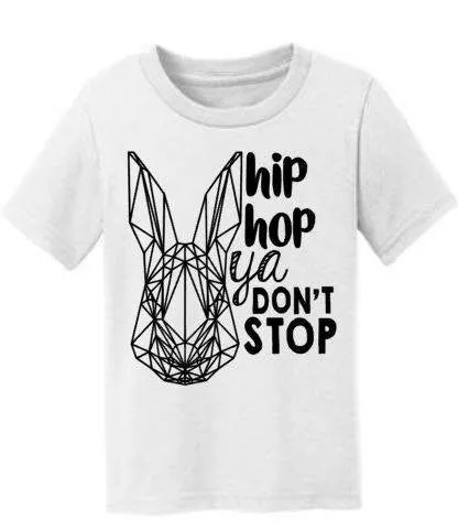 Hip Hop Ya Don't Stop Easter Bunny Graphic Tee